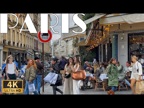 [🇫🇷Paris France 4K 120FPS Walking Tour] Paris Autumn Walk 28/SEPTEMBER/2025