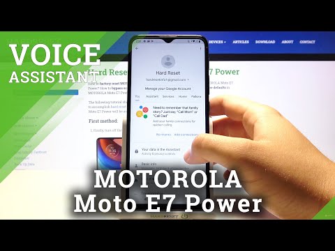 Howto Activate Google Assistant in MOTOROLA Moto E7 Power – Use Google Assistant
