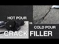 THE KEY DIFFERENCES BETWEEN COLD POUR & HOT POUR ASPHALT CRACK FILLER