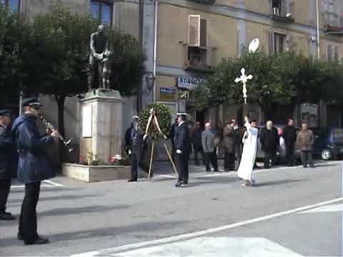 Celebrazione del 4 Novembre 2009 a Girifalco   youTube (peperosano)