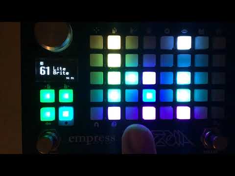 Empress ZOIA patch walk-through:  "Lite Brite -- blinky lights and stuff"