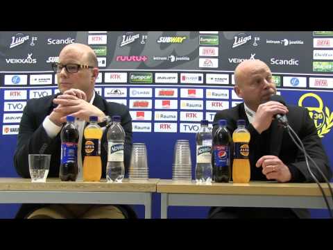 17.10.2015 Lukko vs. JYP: pressitilaisuus