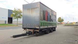 Burg BPA 20 M closed box trailer for sale - Image 4 | Autoline NG Burg BPA 20 M closed box trailer | Image 4 - Autoline