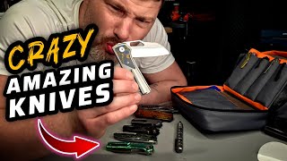 Some Seriously Cool New Knives (And A 40 Slot Carrying Case)