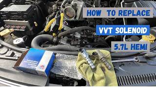 2011 Jeep  Grand Cherokee VVT Solenoid Replacement After Crankshaft Sensor 5.7L Hemi Code P0016