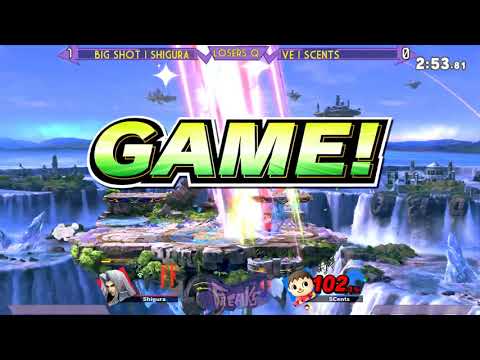 Shigura (Sephiroth,Chrom) vs SCents (Villager) | FREAKS @ FREE PLAY FT WORTH FT DAVY, ATOMIC