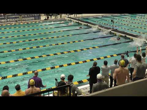 2021 Men's SEC Championship Finals 200 Free Heat 3