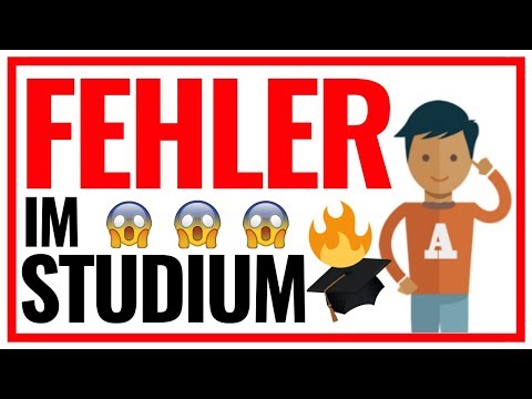 Der größte Fehler deines Studiums (und wie du ihn vermeidest) 😱