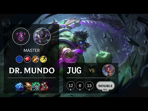 Dr. Mundo Jungle vs Lillia - EUW Master Patch 11.23