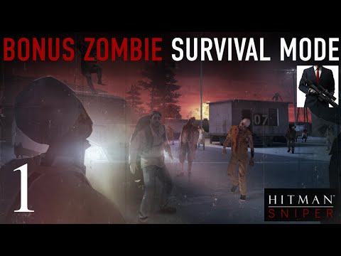 HITMAN SNIPER Gameplay Walkthrough Part 1 - ZOMBIES DEATH VALLEY (iOS, Android)
