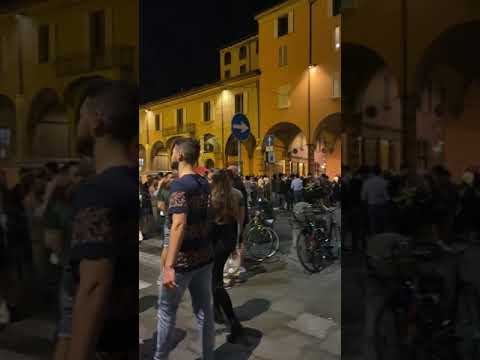 VIA ZAMBONI AT NIGHT - UNIVERSITY OF BOLOGNA