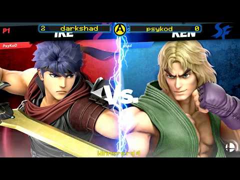 Darkshad(Ken) vs Psykod(Ike)  Arcade Legacy #33 SSBU  Winners Quarters