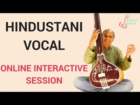 Hindustani Vocal: Online Interactive Session with Shri Chandramouli Rao