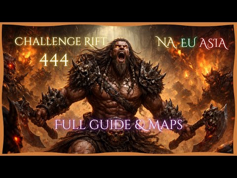 Challenge Rift 444 - Complete Guide (Maps)