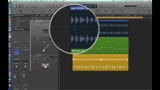 Logic Pro X - Video Tutorial 11 - Audio Edit Tools (part 2)