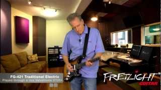 Video thumbnail for Keith Riff FG-421 SB .mp4 by Fretlight Guitar (Optek Music System, Inc.)