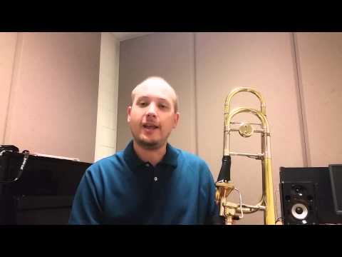 Trombone VLog #1 - Tuning your F Attachment