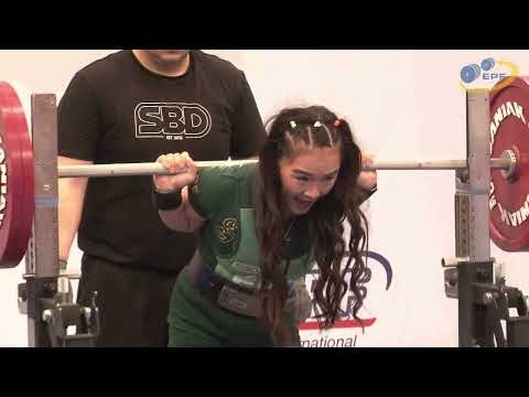 Women Jr 57kg - 2025 European Sub-Junior, Junior & SOI Classic Powerlifting Championships