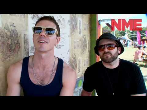 Scissor Sisters at Glastonbury Festival 2010.