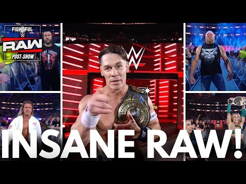 Solo Sikoa’s Opponent REVEALED, Cena’s Last WWE Raw Appearance 11/17/25 Show Review & Highlights