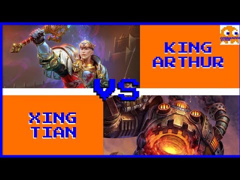 BOW TO THE KING! ARTHUR WITH FULL COOLDOWN REDUCTION! | SMITE Ranked Duel - King Arthur VS Xing Tian