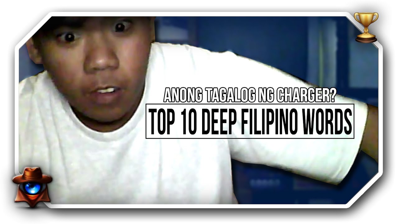 Ano ang Tagalog ng Charger (Top 10 Deep Filipino Words) || HyperGab ||