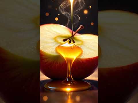 "Surah Al-Kausar with Magical Liquid Fruits 🍯🍓 | Short Visual Zikr"