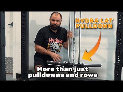 Lat Pulldown & Low Row Rack Attachment - Hydra & Manticore Overview