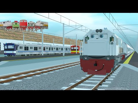 KERETA BARU DARI JEPANG | GENG LOKOMOTIF EPISODE 6 |KERETA API | COMMUTER LINE |TRAIN