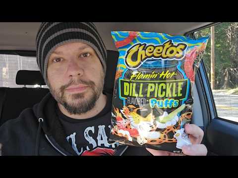CarBS - Cheetos Flamin' Hot Dill Pickle Flavored Puffs