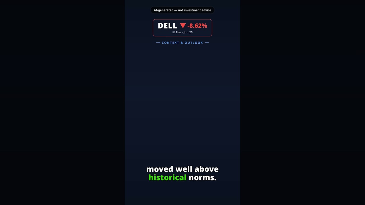 Why Is Dell Technologies Stock Sinking Today? DELL -8.62% (Jun 25) — Analyst Downgrade Valuation