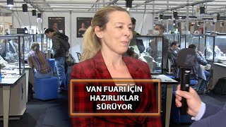 Van'da Düzenlenecek Kuyumculuk Fuarının Hazırlıklarını Sayın Ülker Sel