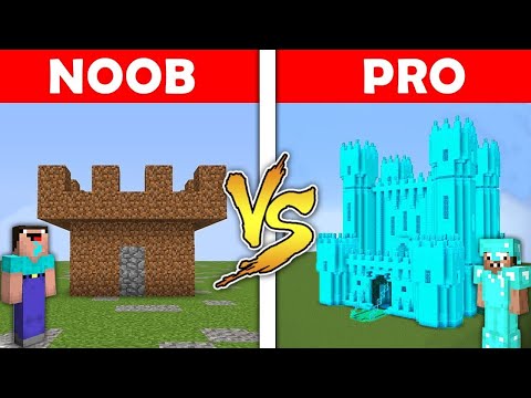 Minecraft Noob VS Pro Kale Yapımı | #Minecraft