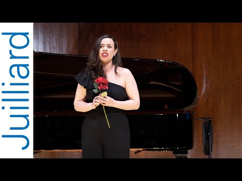 “Presentation of the Rose” from Strauss' 'Der Rosenkavalier' | Juilliard Renée Fleming Master Class