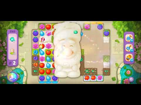 Gardenscapes Level 2165 [No booster] [Super Hard Level] #androidgameplay #gardenscapesgame #tranding