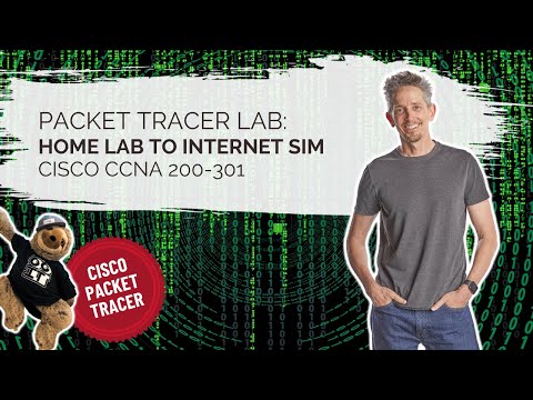 Packet Tracer Home Lab to Internet Simulation | Cisco CCNA 200-301