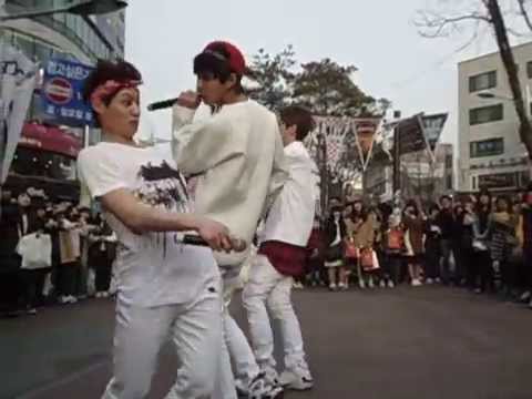 JJCC - BE GOOD "Street performance in Hongdae on White day"