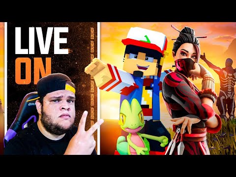 LIVESTREAM:  MINECRAFT & FORTNITE HOJE | AM3NlC