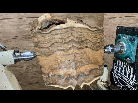 Segmented Woodturning: The Most Beautiful Black Walnut Grain I’ve Ever Turned