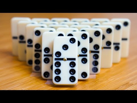 1 HOUR of Dominoes Falling is Oddly Satisfying