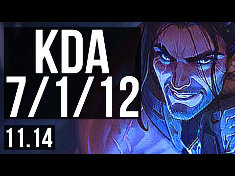 SYLAS vs SHEN (TOP) | 7/1/12, 600+ games, 1.0M mastery | KR Diamond | v11.14