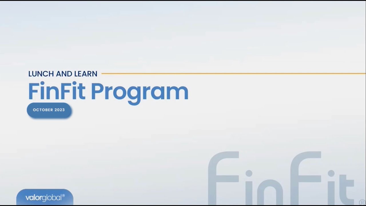 Valor Helps - FinFit Program