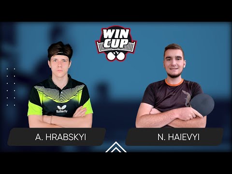 20:30 Andrii Hrabskyi - Nazarii Haievyi West 5 WIN CUP 22.03.2024 | TABLE TENNIS WINCUP