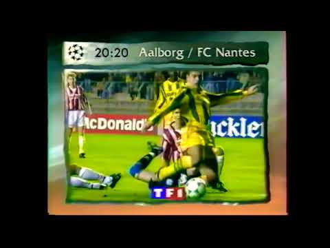 BA TF1: Aalborg BK vs FC Nantes C1 UEFA Champions League 1995/1996 FCNA CL Football