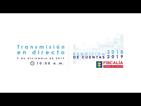 Audiencia Pública de Rendición de Cuentas 2018-2019