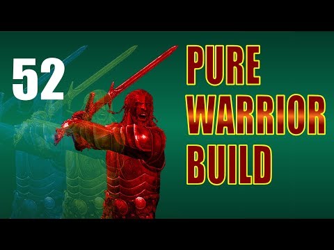 Skyrim Pure Warrior Walkthrough NO MAGIC, SURVIVAL Part 52: Warhammer Fix, Bleak Falls Barrow