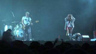 The Ting Tings - Give it Back (Live) - Musilac, Aix les Bains, FR (2011/07/14)