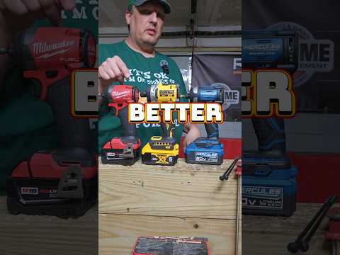 Hercules Is Better Than Milwaukee and DeWalt? #milwaukee #dewalt #harborfreight #tooltestraw #diy