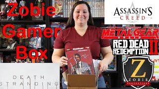 Zobie Productions - Mystery Zobie Gamer Box Unboxing - November 2019