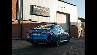 Video: Milltek Edelstahl Duplex Sportauspuff-Komplettanlage ab OPF BMW M5 G90 G99